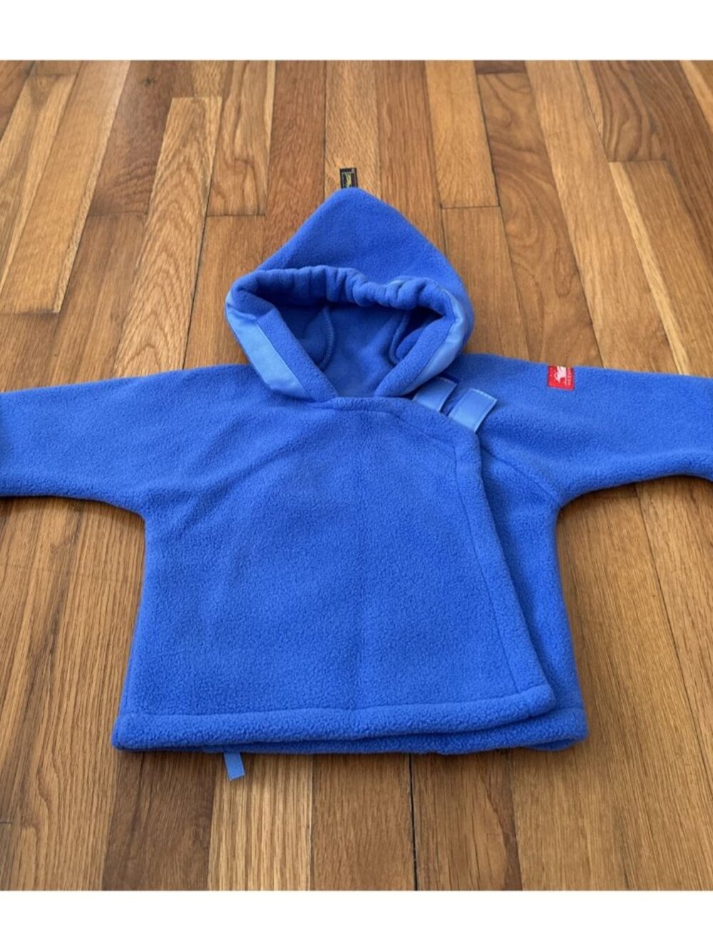 Widgeon Blue Fleece Hooded Jacket Newborn